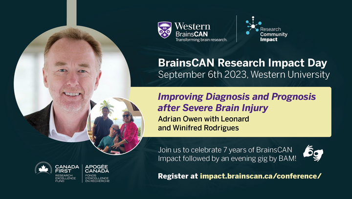 Western BrainsCAN (@brains_can) on Twitter photo Talk Announcement! <a href="/Comadork/">Prof. Adrian M. Owen OBE, FRS</a> kicks off the talks at our Research Impact Day, unveiling groundbreaking neuroimaging approaches from <a href="/Brains_CAN/">Western BrainsCAN</a> for challenging patient diagnoses. Hear Leonard & Winifred Rodrigues' inspiring experiences too! Register 👇impact.brainscan.ca/conference/ Talk Announcement! <a href="/Comadork/">Prof. Adrian M. Owen OBE, FRS</a> kicks off the talks at our Research Impact Day, unveiling groundbreaking neuroimaging approaches from <a href="/Brains_CAN/">Western BrainsCAN</a> for challenging patient diagnoses. Hear Leonard & Winifred Rodrigues' inspiring experiences too! Register 👇impact.brainscan.ca/conference/