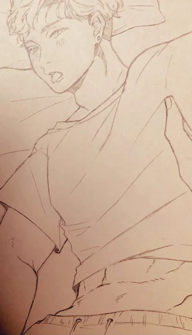 下書き始めたけど、えっちみが足されると途端にめちゃくちゃ似ない…
