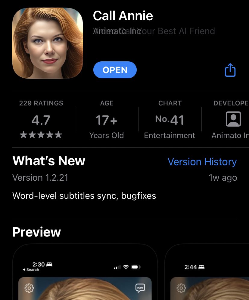 İngilizce speaking pratiği yapmak için bu uygulama çok güzel, tavsiye ederim. AI ile sohbet ediyorsunuz. İçinde Anna karakteri İngilizce öğretmeni rolünde ama siz kendiniz özel prompt girerek konuşmayı özelleştirebilirsiniz. Uygulama mağazada ücretsiz.