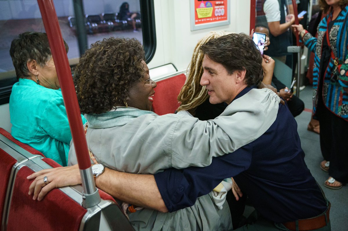 JustinTrudeau's tweet photo. The Underground Railroad is one of the most enduring symbols of freedom and of the heroes who fought for it in Canada. That’s what we celebrated last night, as the Underground Freedom Train Ride took us on a symbolic and powerful journey in Toronto. https://t.co/WVVRk4OsxE