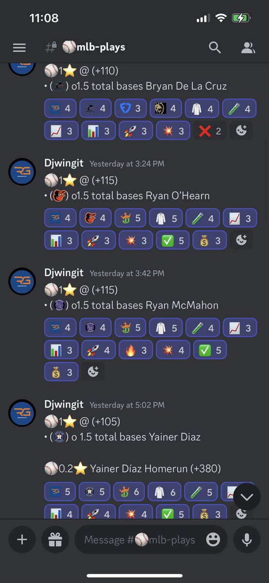 wingitpicks's tweet image. 9-3 in my last 3 days in @TheLabVIP 🤝

Full transparency as well

The team is already locking in for today’s slate as well, make sure you don’t miss out 🫡

launchpass.com/the-lab-vip/ml…