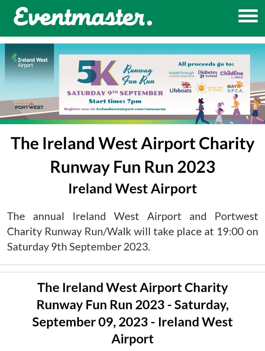 EilisDePaor's tweet photo. If you would like to support the @RNLI
Mayo Lifeboat Stations @AchillRNLI and #BallyglassRNLI, as well as @BreakthroCancer, @Diabetes_ie, @ISPCCChildline, @CancerFundChild and @mayo_spca, sign up now for @Irelandwest's charity runway run on Sat 9 Sept. 👇
https://t.co/FeI2osGFMW https://t.co/qYFZPjAJgM