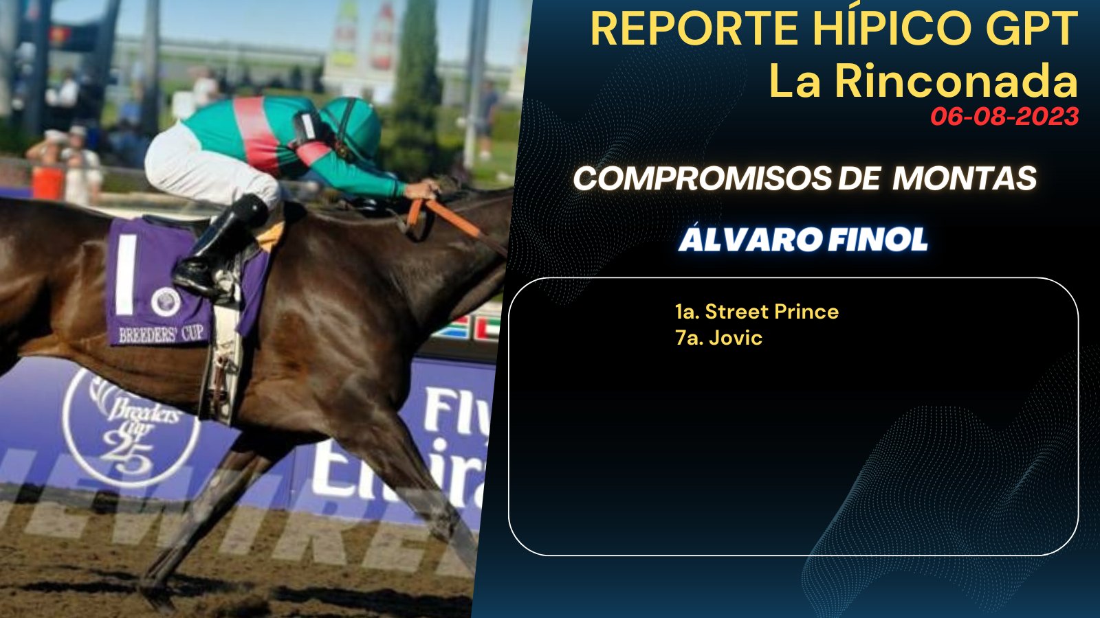 REPORTE HIPICO GPT: Compromisos de Montas La Rinconada --  Domingo 6 de Agosto 2023 F2dGd3XaEAAmmV0?format=jpg&name=large