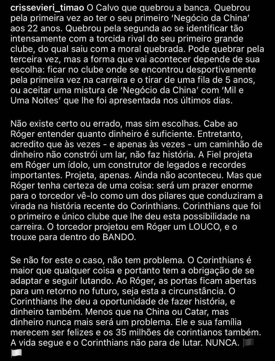 _sccpnews's tweet photo. É isso! 👇

📝 | Arthur Marçal https://t.co/V4dB6Bx46r