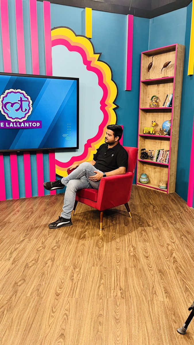 After taking around 80 interviews finally agreed to give one interview 😊 <a href="/TheLallantop/">The Lallantop</a> . Great experience. Maja aaya ❤️