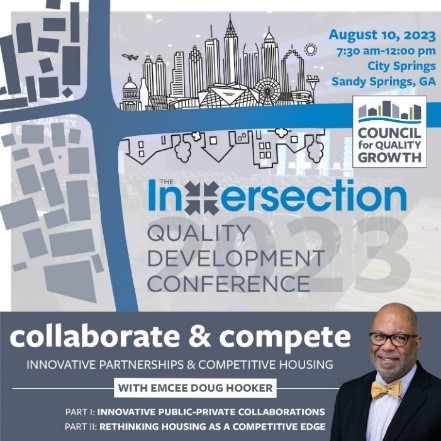 MMM_Law's tweet photo. Join @QualityGrowth on August 10 for #TheINTERSECTION, a half-day discussion on the importance of #P3s and #Housing in #Atlanta, and how we stay a top competitor for new investments nationally. Register here: https://t.co/59ZiLyqv2c https://t.co/JEPkdx54i6