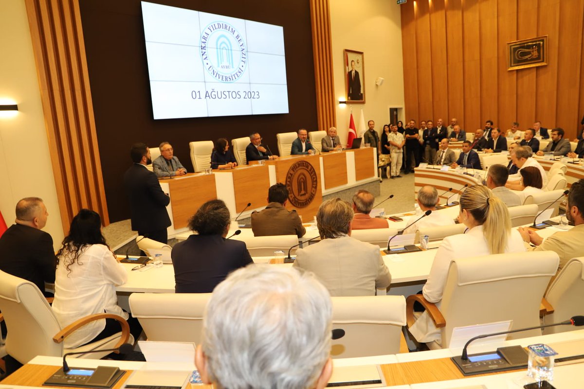 Ankara Yıldırım Beyazıt Üniversitesi Rektörlük devir teslim töreni gerçekleşti.

Rektörlük görevini devralan Prof. Dr. Ali Cengiz KÖSEOĞLU hocamız görevine başladı. 

AYBÜ ailesi ve ülkemiz için hayırlı olsun. 
<a href="/acengizkoseoglu/">Ali Cengiz Köseoğlu</a>
