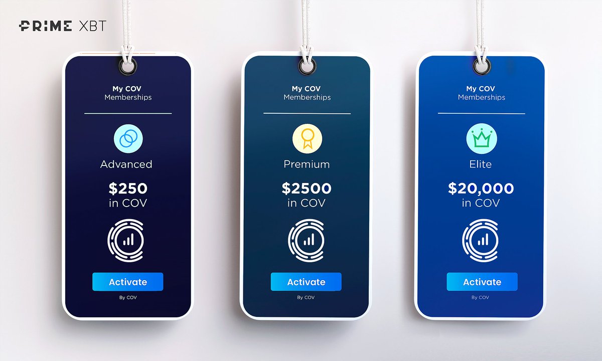💎 It's time to see what a $COV membership can do for you.

💲Increase your profit share and minimize fees. From followers to strategy managers, everyone wins.

👉 Go to the My COV section here: eng.primexbt.com/platform

#Covesting #PrimeXBT #Trading