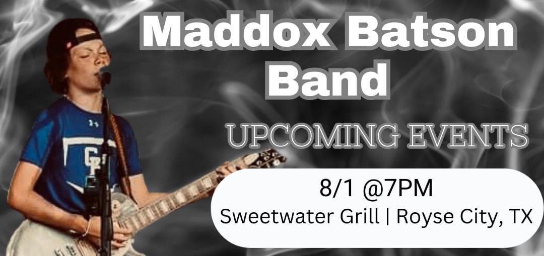🔥🔥🔥TONIGHT🔥🔥🔥

y’all come out and see Maddox Batson! this kid has been makin waves all over and is back in from montgomery this week to play some music, come see us🤘🏼