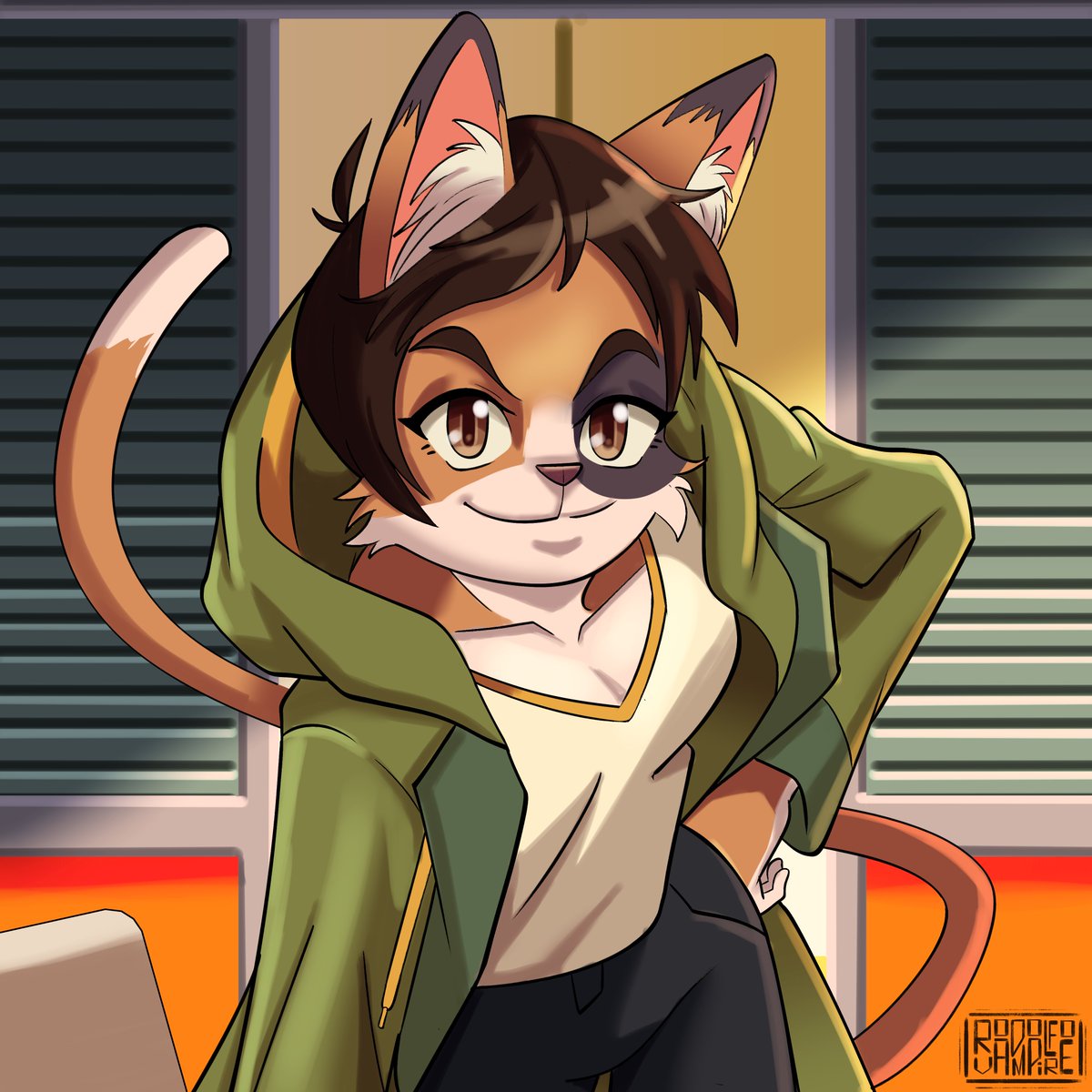 rodolfoslime's tweet photo. Amando #MySupermanAdventures 🦸♀️🐱! Transformei meu personagem favorito Losi em um lindo gato peludo! 😻 #SupermanSeries #Furry https://t.co/xxIvpOselJ