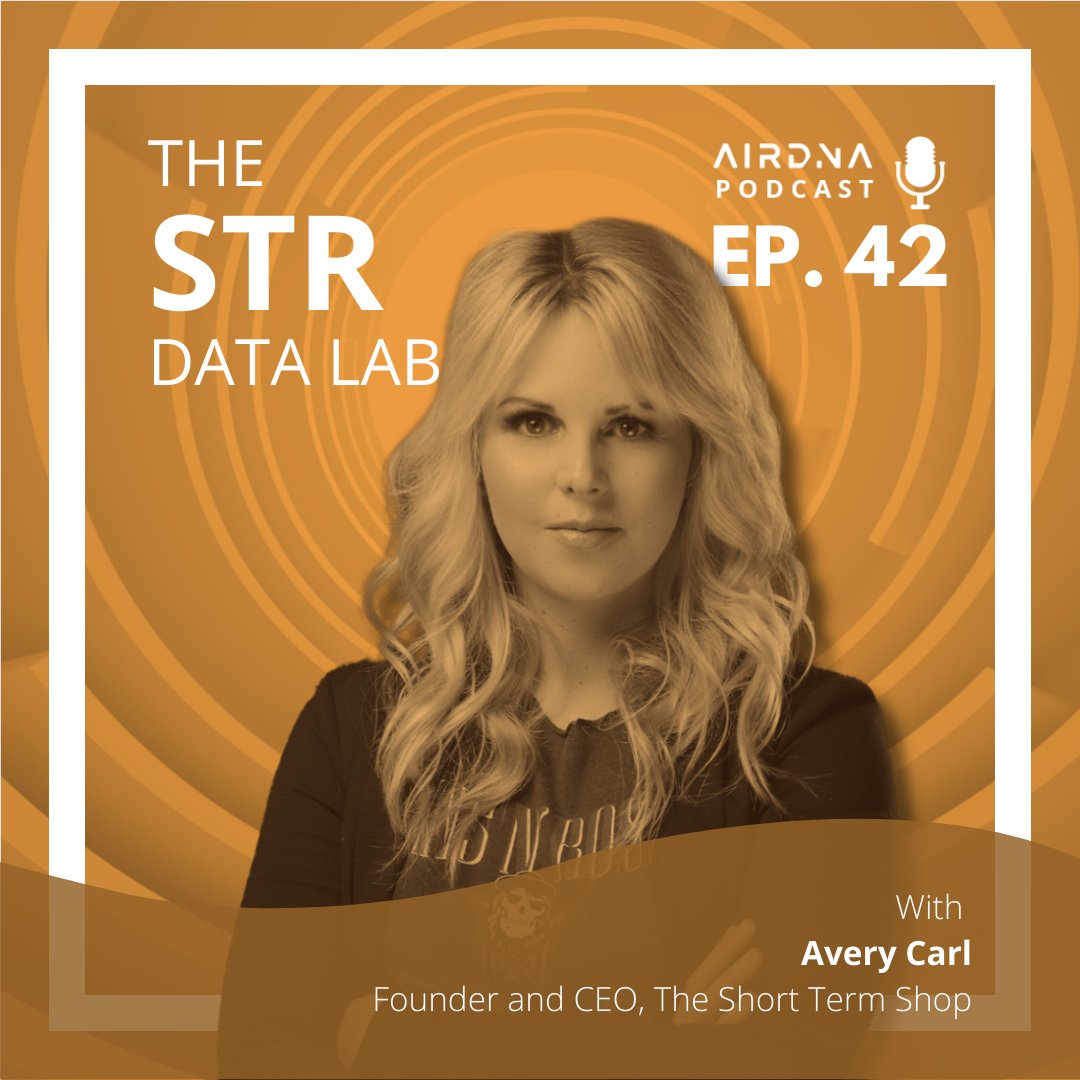 airdna's tweet photo. In our latest #STRDataLab episode, @Jamie_Lane sits down with @AveryCarl5, CEO of The Short-Term Shop, for a comprehensive discussion on short-term rental investing. Market trends, 'Enemy Method', and more โ don't miss these insights! ๐ง๐๐ https://t.co/N1M3zRMxXD