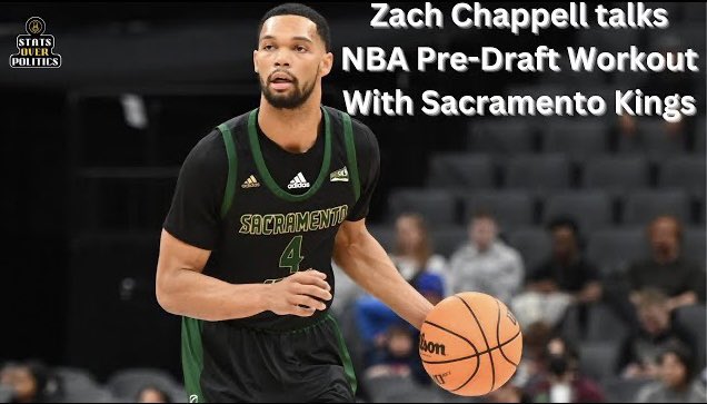 StatsOrPolitics's tweet photo. Zach Chappell (@officialrockyyy) shares his NBA Pre-Draft Workout experience #statsoverpolitics #NBATwitter #NBA #beamteam #sacstate #predraftworkout #stingersup 
https://t.co/FsCZNUnsJx https://t.co/aHZxPwAG4I