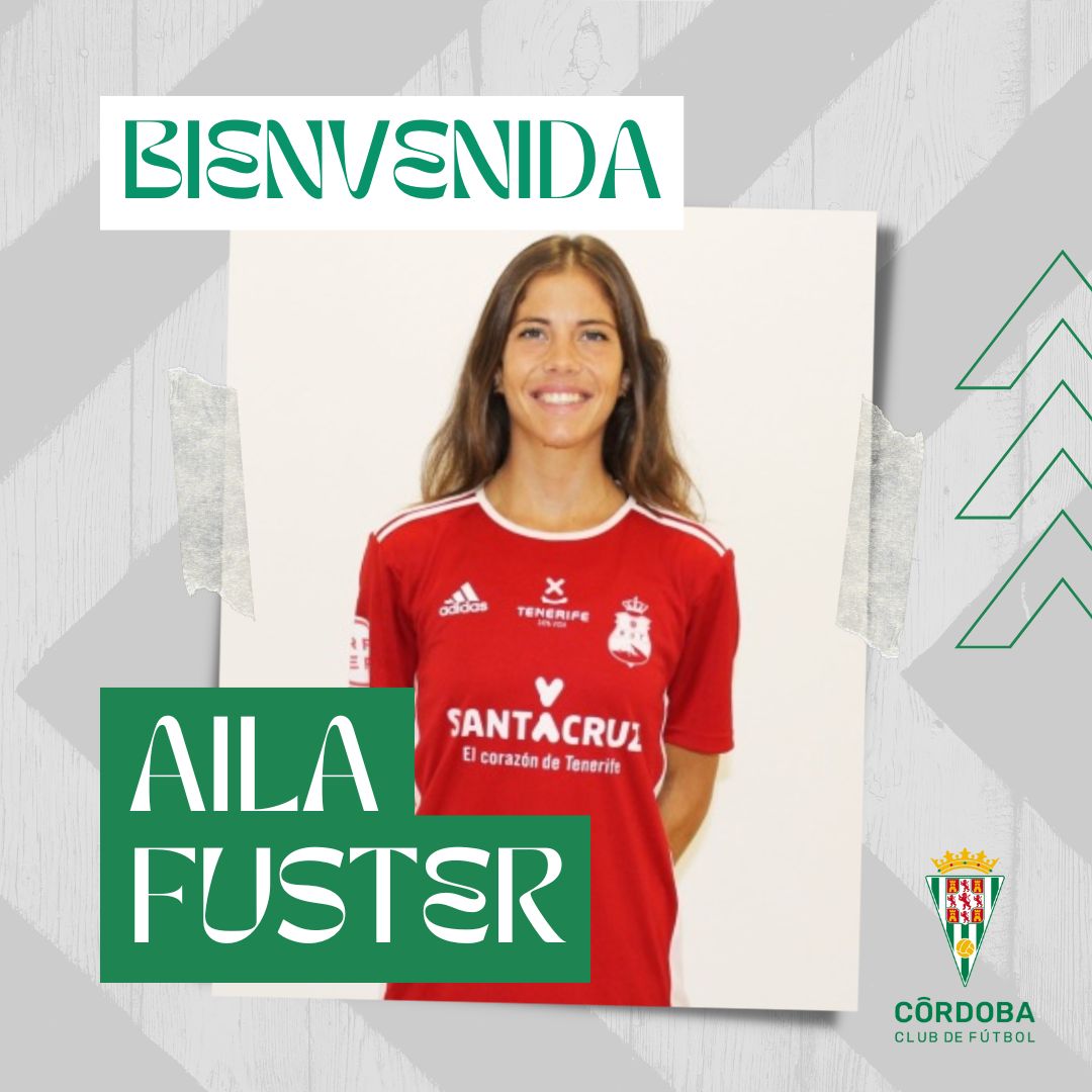 ✍🏼𝗢𝗙𝗜𝗖𝗜𝗔𝗟 | Aila Fuster, nueva jugadora del Córdoba CF Femenino

¡Bienvenida, <a href="/ailafustersndra/">Aila</a>! 💪🏼

🔗 cordobacf.com/2023/08/01/ail…

#CCFFem #FutFem ⚪️🟢