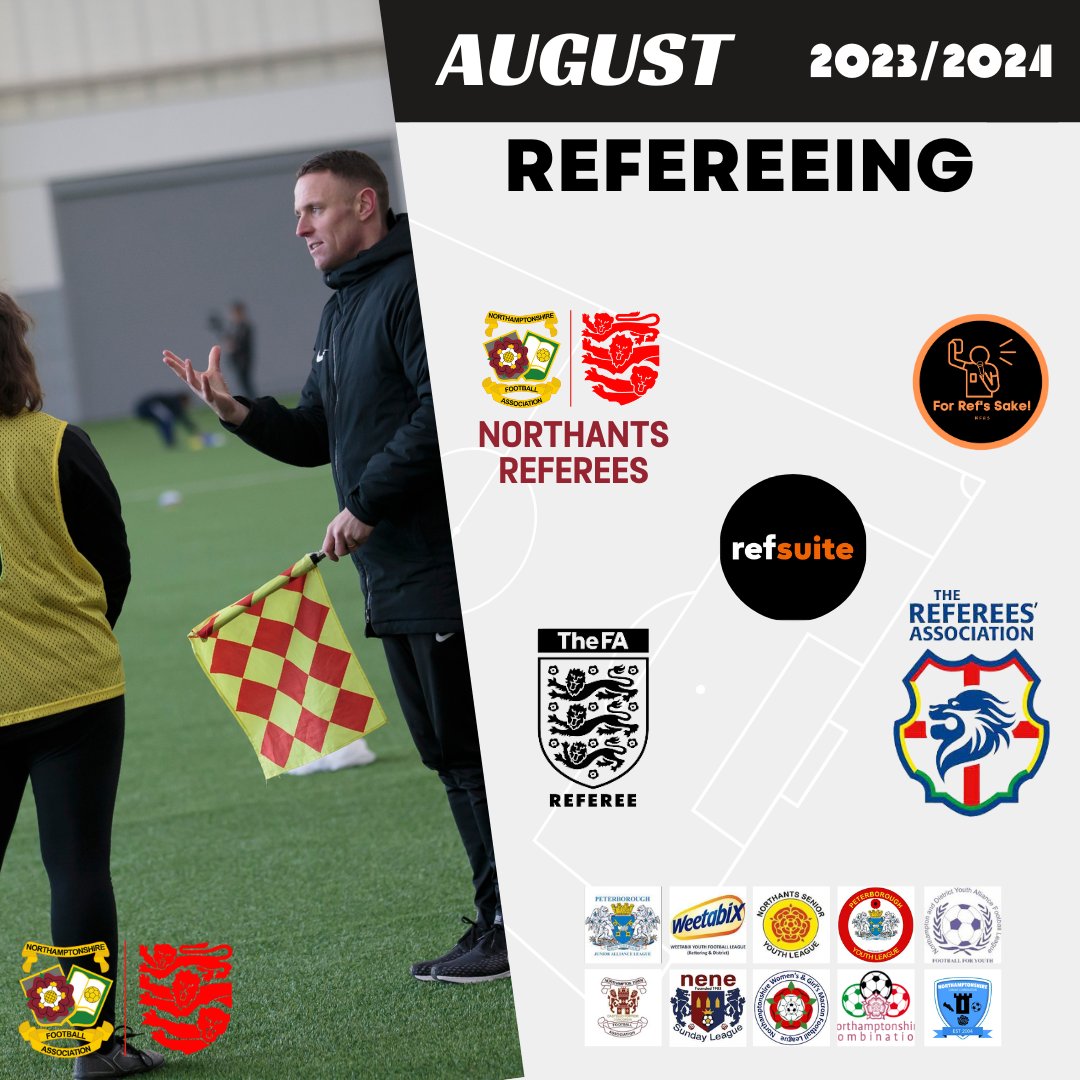 AUGUST| We are pleased to announce that this months theme will be Refereeing. Look out for news and content focused around officiating in the grassroots game.