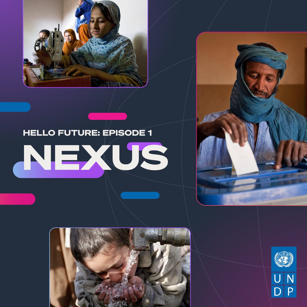 UNDPDigital's tweet image. How do we prevent future crises while responding to present ones?
 
Leading experts discuss effective crisis response in Episode 1 of Hello Future, a series from @UNDP on the #FutureOfDevelopment ➡️ hellofuture.undp.org
