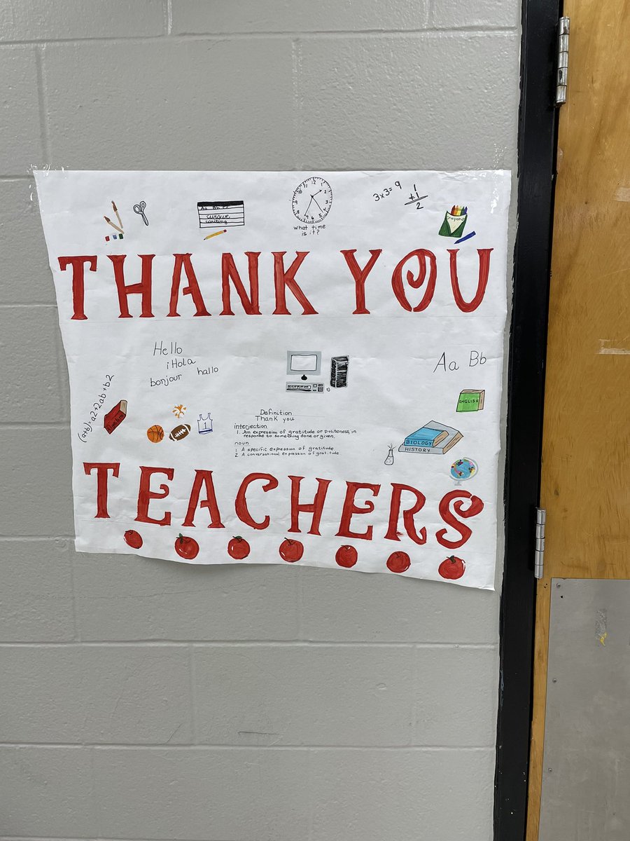 bellevuebaptist's tweet photo. Thank you @BMSOwls teachers! Y’all rock! We are so blessed to have such awesome people serving our community! https://t.co/ZeJMsh3GzY
