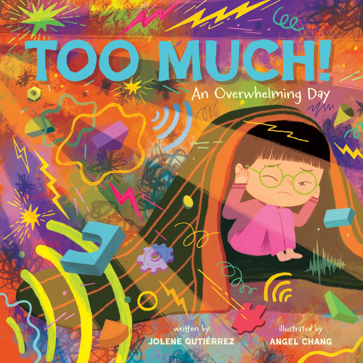Sometimes everything is too much! Too loud, too bright, and all too overwhelming.
 
<a href="/writerjolene/">📚 Jolene Gutiérrez--writer & librarian 📚</a> and <a href="/angelchangart/">Angel Chang</a> invite you to see the world through the eyes of a child with sensory processing disorder in #TooMuchBook. On shelves today! #BookBirthday bit.ly/477nvOB