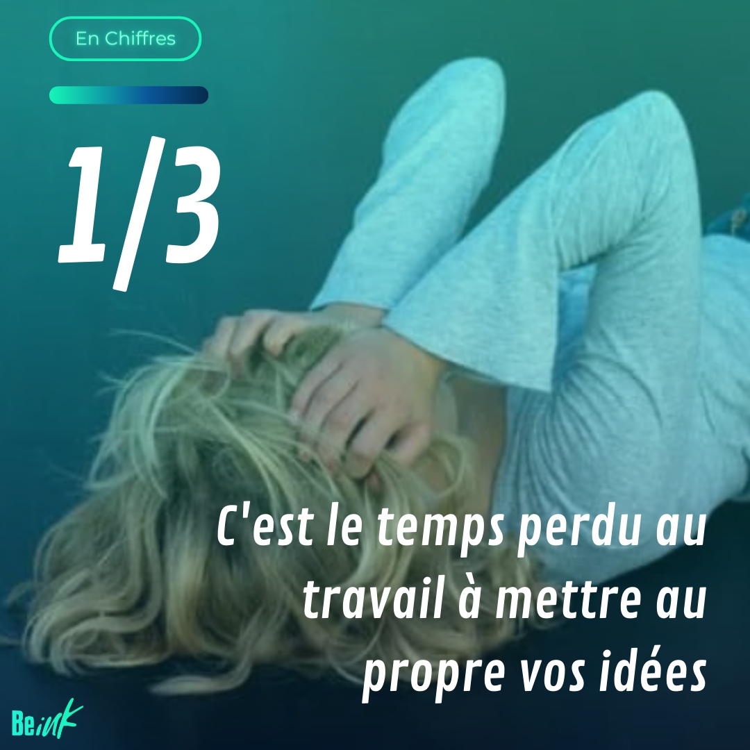 BeinkDream's tweet photo. 🕵️♀️ Enquête exclusive ! 📊😊 Saviez-vous qu'un tiers du temps de travail est perdu en mettant au propre ses brouillons ? 🗑️😩 Souvent, cela concerne de simples réunions en interne pour mieux se comprendre au sein de l'équipe. 💬👥
#Productivité #Beink https://t.co/ddFjaV7VPD