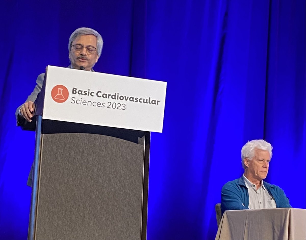 Happening now! Fantastic keynote on using CRSPR-Cas9 gene editing of dystrophin in Duchenne Muscular Dystrophy at #BCVS2023 ⁦@AHAScience⁩!