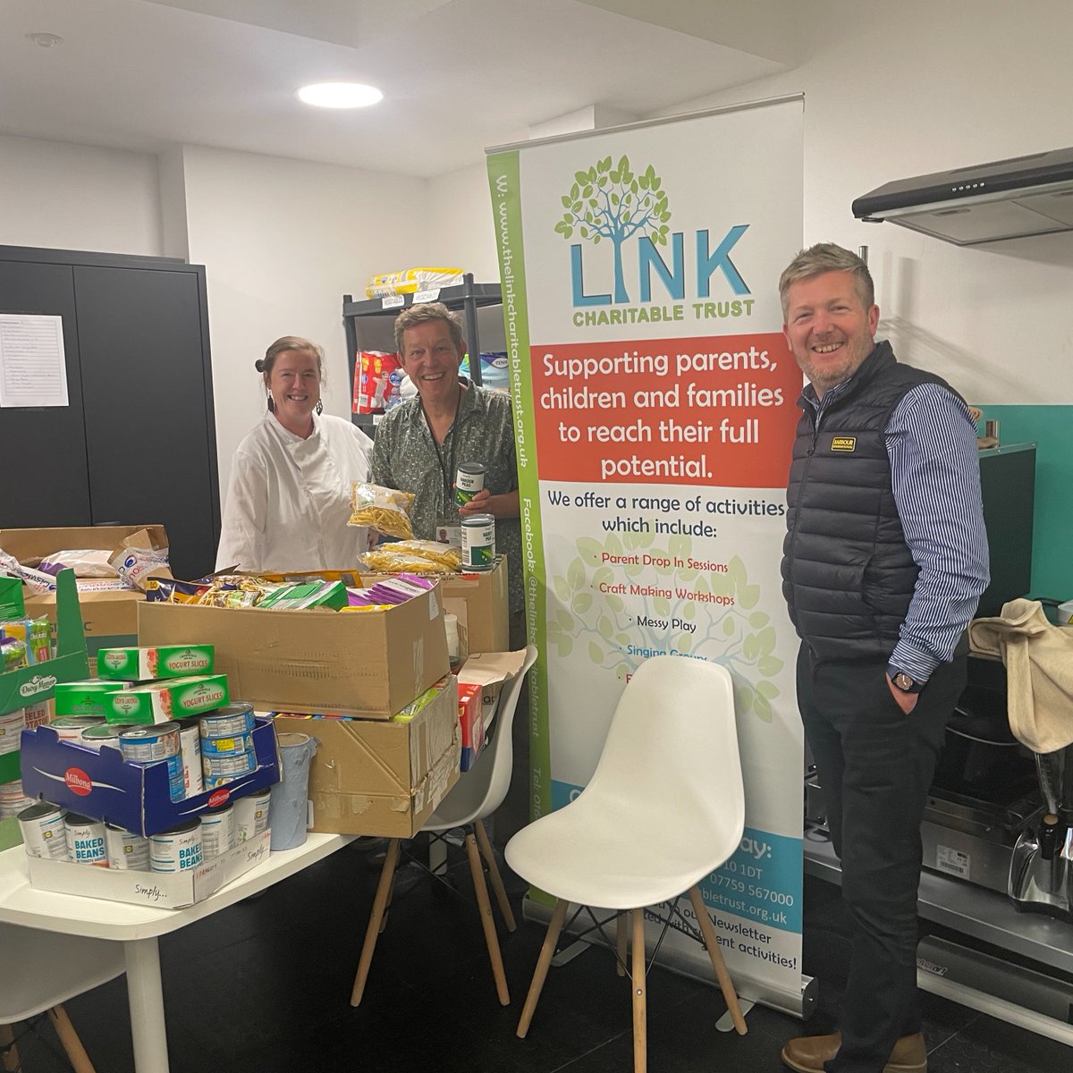 We’re proud to support the community! 🤝 

🤗 In the past seven months we’ve helped raise more than £5000 for The Link Charitable Trust.

👏 James, our marketing &amp; communications manager is delighted to have accepted an invitation to become a Trustee. 

👉 thelinkct.org.uk