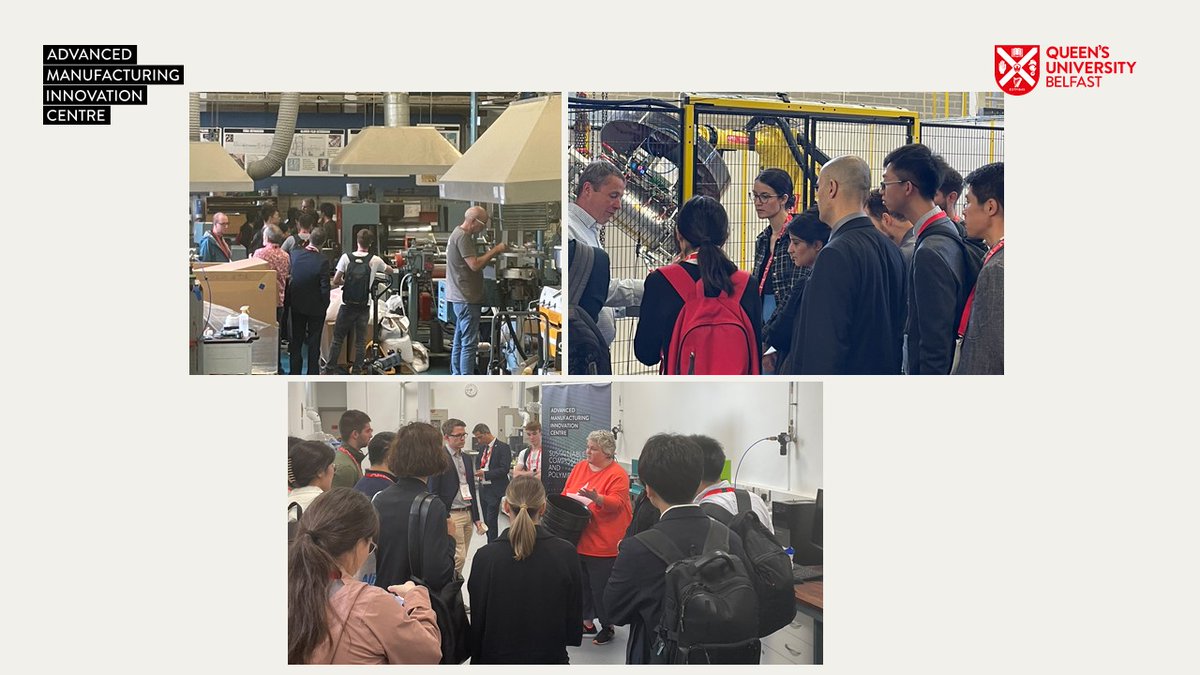 A pleasure to welcome <a href="/iccm23/">International Conference on Composite Materials</a> delegates for tours of our laboratories earlier today.