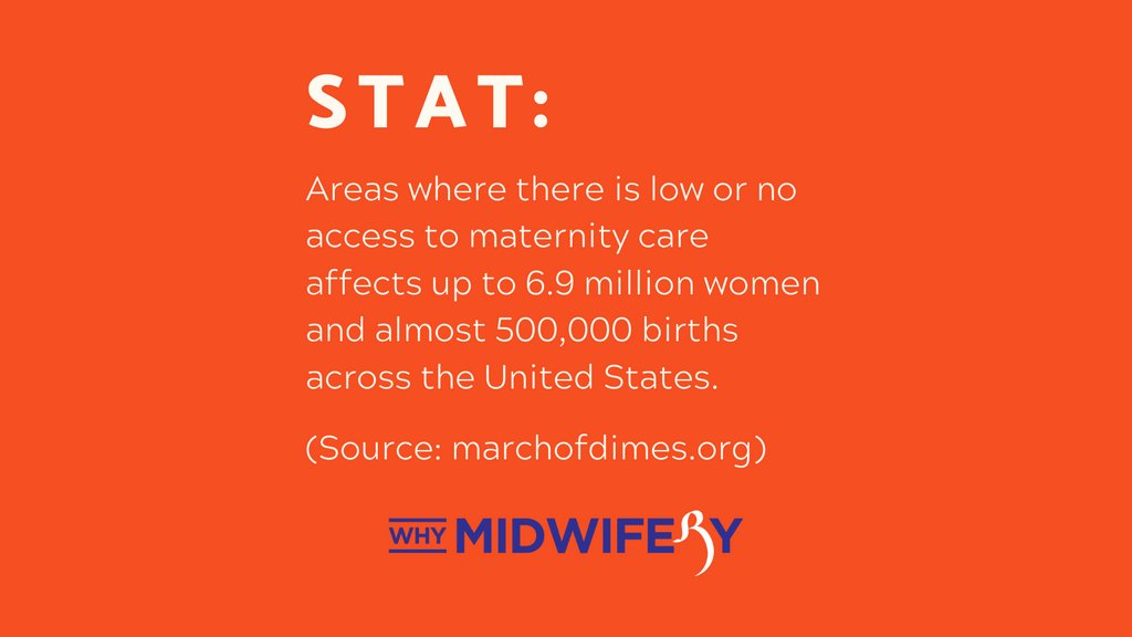 Areas where there is low or no access to maternity care affects up to 6.9 million women and almost 500,000 births across the United States. 

#healthstatistics #maternitycare #maternalhealth #womenshealth