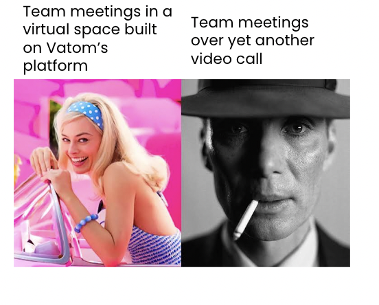 More people than ever are working from home. If you’re looking to get more engagement and productivity from your remote employees, try getting them off a video call and into a real interactive environment.