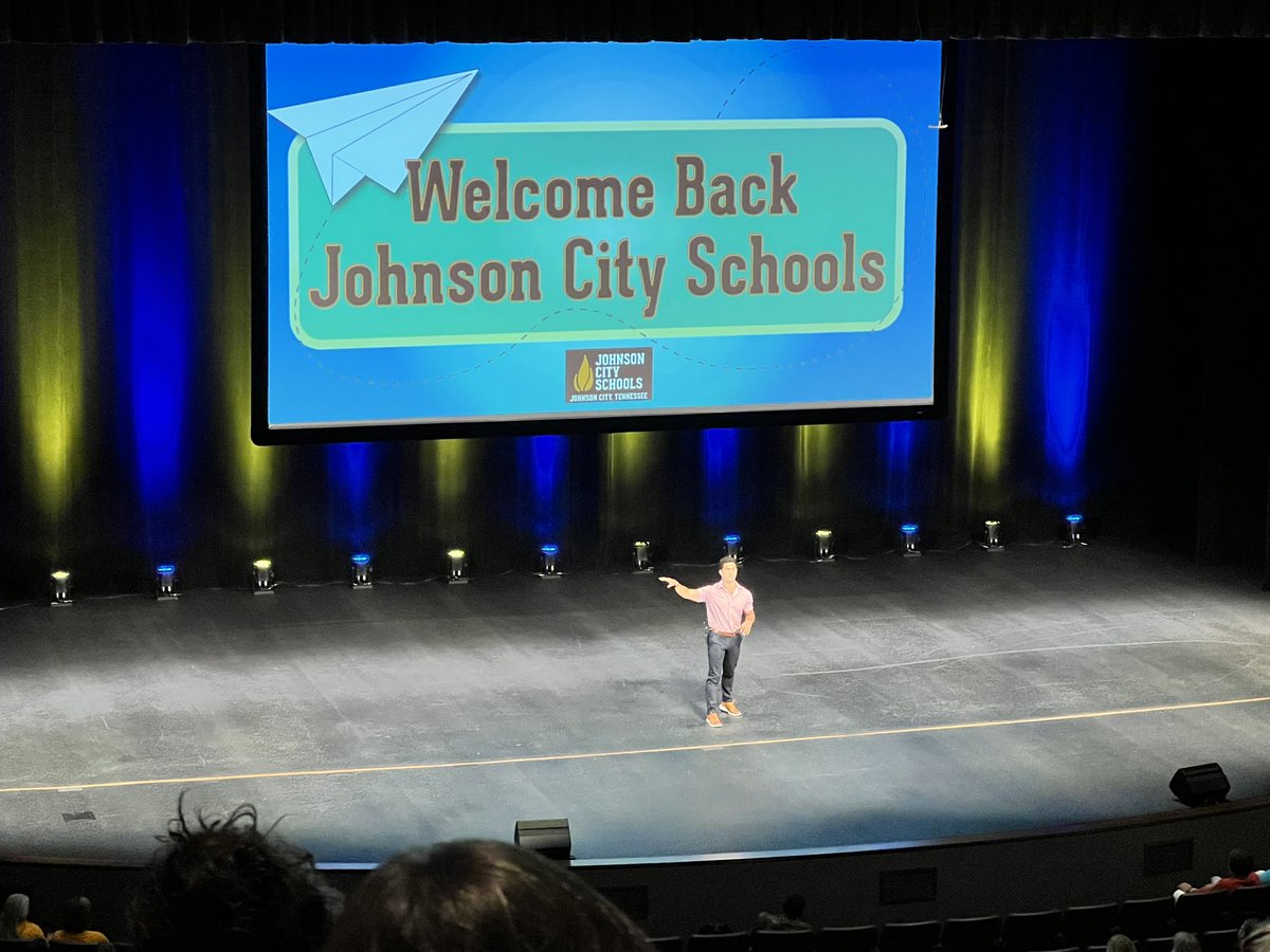 A great welcome back for an amazing district! Here’s to another great year Cherokee 🐺! <a href="/jcityTNschools/">JohnsonCitySchools</a>