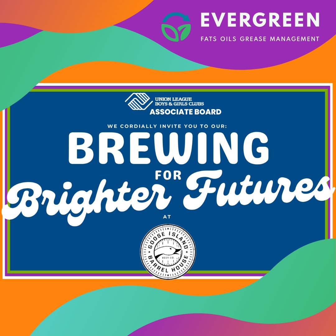 EvergreenGrease's tweet photo. 🌟 Support Chicago's Youth!
🍻 Evergreen Grease proudly backs "Brewing for Brighter Futures" by Union League Boys &amp; Girls Clubs. 

🌱 Join us now! https://t.co/790EPKep3D
 #YouthEmpowerment #CommunitySupport #ULBGC 
#InternationalBeerDay https://t.co/WQqYdZ7LXn