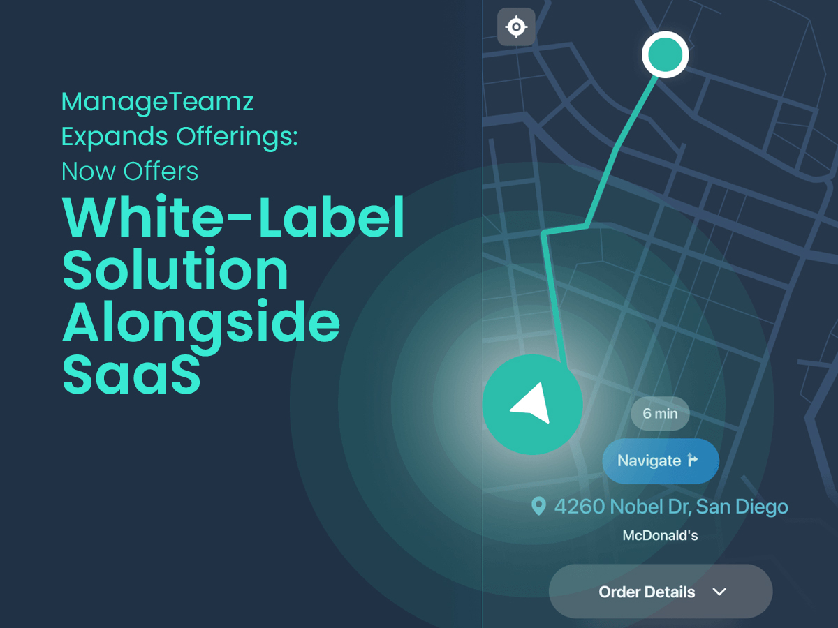 ManageTeamz Expands Offerings Now Offers Whitelabel Solution Alongside SaaS   

Explore further : bit.ly/43UXKyr  

#Manageteamz #SaaS #Whitelabel #LastMileDeliverySoftware #Logistics #Supplychain #Lastmilestrategies #GreenMile #LastMileDelivery #SustainableFuture