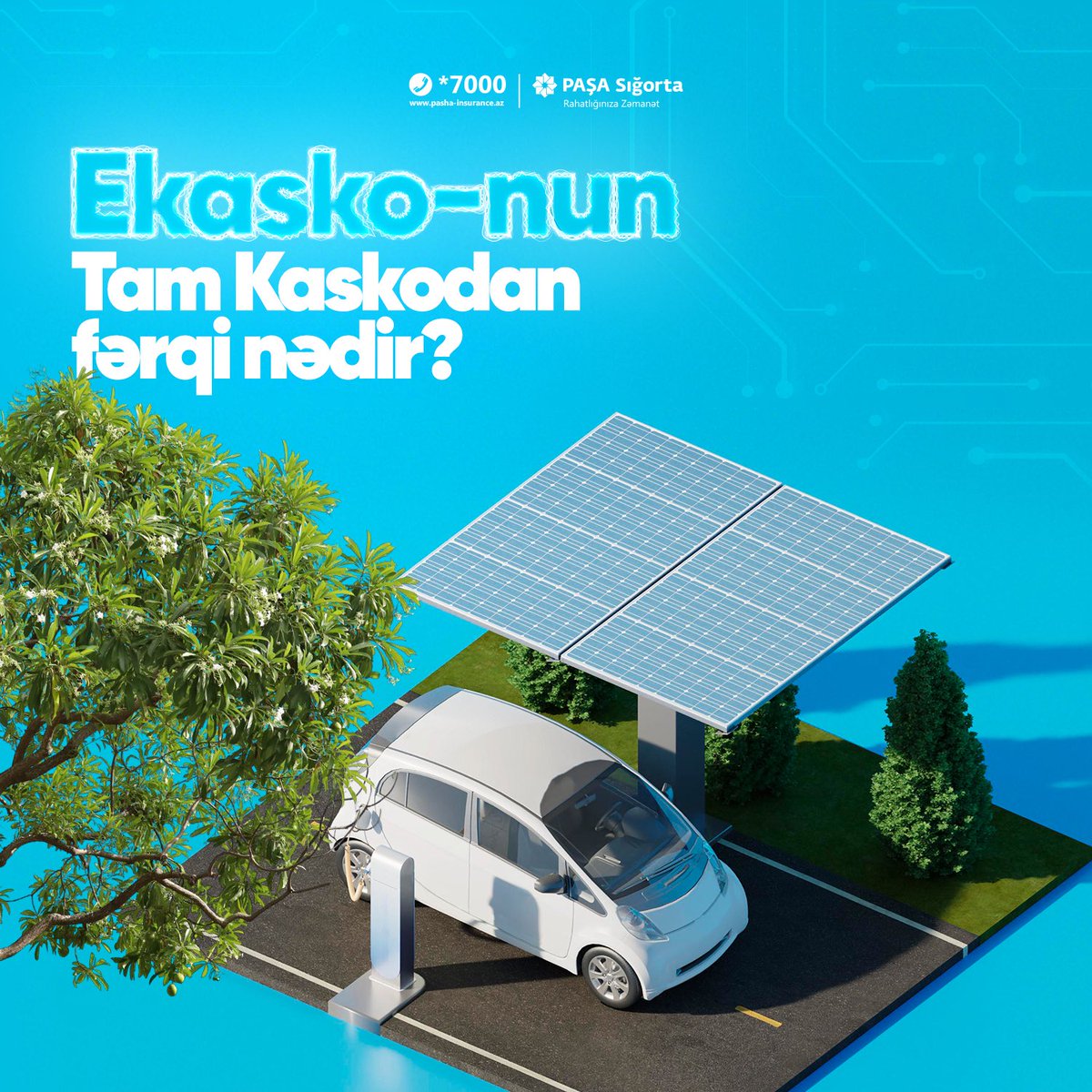 PASHA_Insurance's tweet photo. Tam KASKO ilə ElektroKASKO arasındakı fərqlərlə şəkilləri çevirərək tanış olun.🧐
E-KASKO ilə bir sıra sığorta imkanlarını əldə etmək üçün elə indi müraciət edin.🚙✅
📌Müraciət üçün: https://t.co/b4ms3SINhH
📞 *7000 - Sığorta məsləhətləri xətti
#pashainsurance #elektrikkasko https://t.co/52F4yNREgD