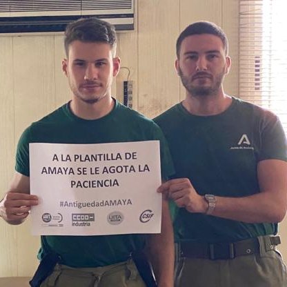 La recuperación del abono de la ANTIGÜEDAD, 📣📣¡es un derecho!📣📣 Y no hace mucho📣📣📣 ¡Era de Justicia!📣📣📣
#AntiguedadAMAYA

<a href="/antoniosanz/">Antonio Sanz Cabello</a>
<a href="/CarmenCrespoPP/">Carmen Crespo</a>
<a href="/JuanMa_Moreno/">Juanma Moreno</a>
<a href="/AndaluciaAMAYA/">AMAYA</a>
<a href="/Plan_INFOCA/">EMA INFOCA</a>