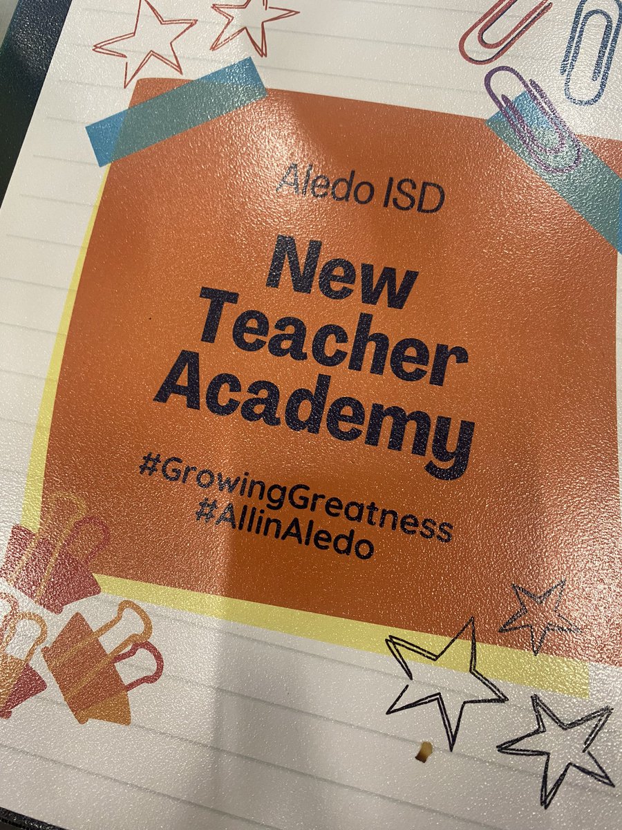 New adventure in <a href="/AledoISD/">Aledo ISD</a>! #letsgo #AllinAledo 🧡🖤