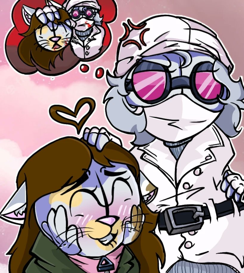 Fangirlhankmod's tweet image. #fnffangirl #fnf #Whitehank  #fridaynightfunkin #NevadasMostWanted #madness 

Un dibujo luego de meses.
A la fangirl además de gustarle Hank también le atrae White Hank/ Wank