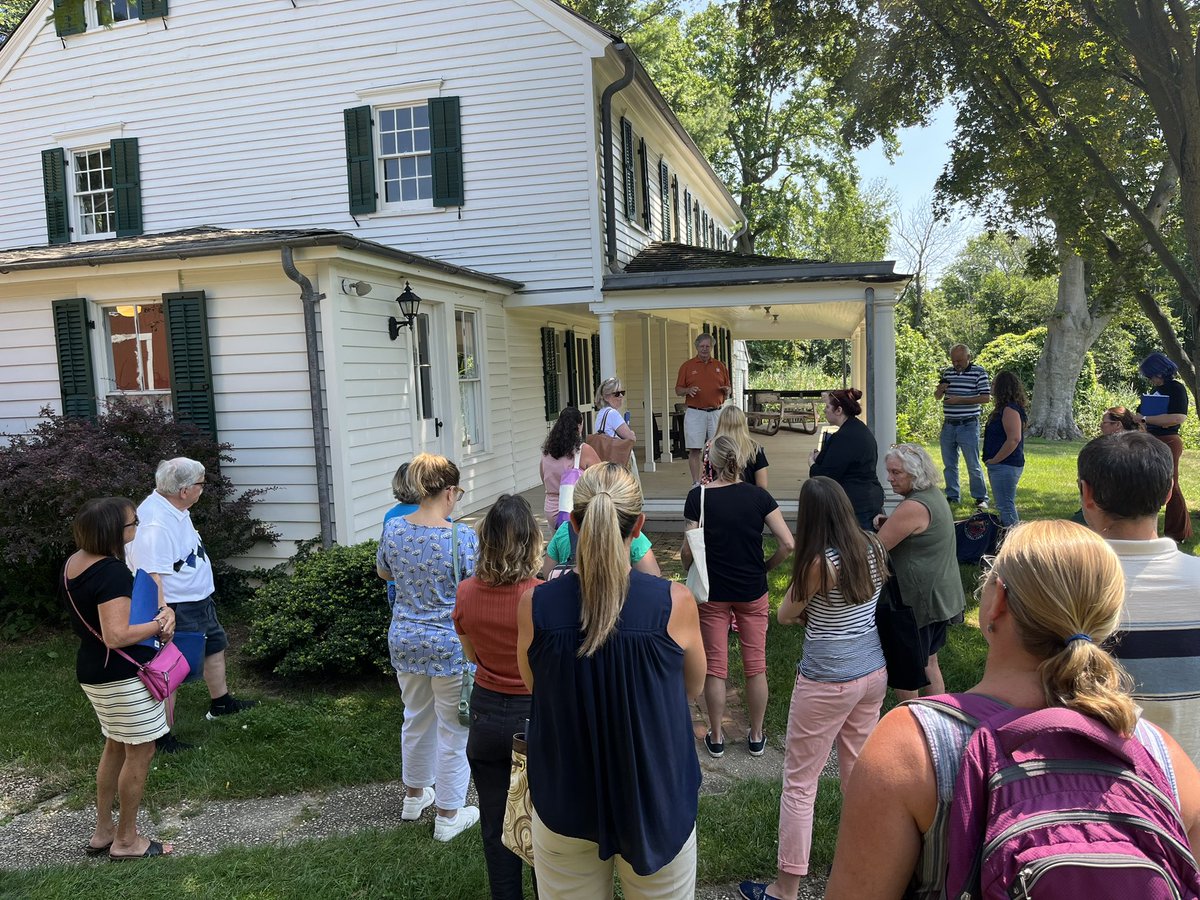 Wendy Gray Morales, Ed.D. (@drgraymorales) on Twitter photo EVCI fellows made up of elementary, secondary and post-secondary educators, learn the history of the Parker Homestead in Little Silver & the Lenape artifacts found on the land. monmouthhistory.org/evc <a href="/rveit1776/">Richard Veit</a> <a href="/JFitzPhD/">Jason Fitzgerald</a> <a href="/moescnj/">Monmouth Ocean Educational Services Commission</a> <a href="/MUschoolofEduca/">MU School of Ed</a> EVCI fellows made up of elementary, secondary and post-secondary educators, learn the history of the Parker Homestead in Little Silver & the Lenape artifacts found on the land. monmouthhistory.org/evc <a href="/rveit1776/">Richard Veit</a> <a href="/JFitzPhD/">Jason Fitzgerald</a> <a href="/moescnj/">Monmouth Ocean Educational Services Commission</a> <a href="/MUschoolofEduca/">MU School of Ed</a>