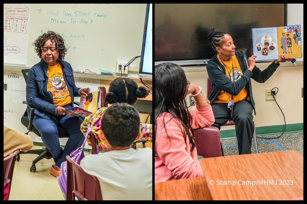 j_sacapano's tweet photo. #STAMPCAMP @MHMJES had its annual read-in program with guest readers reading the book “To Boldly Go” (A. Dalton) to empower our future leaders, scientists &amp; engineers! Thanks Mrs. Dowe, Dr. Blake, Dr. Lassiter, Dr. King &amp; Ms. Stone! #SummerSTAMPCAMP! #PGCPSTitle1 #Title1Proud https://t.co/ZWzj6ZQkwV