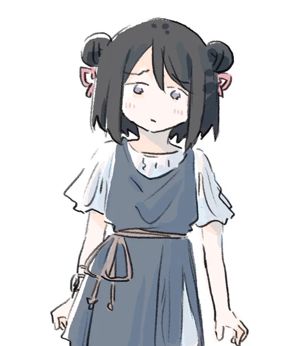 ポンペイに迷い込んで侍女をやってた時の黒江ちゃん