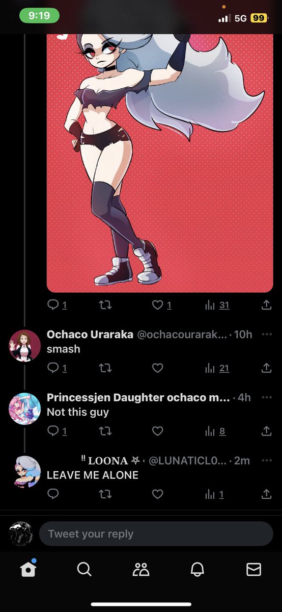 SP1DERPXNK_'s tweet photo. OOC;

ᅠ
ᅠᅠᅠᅠᅠ

ᅠ
ᅠᅠᅠᅠᅠ

—{🎸} Hello everyone. I’d like to make a call out to @/PrincessjenGirl. She has harassed my friend @LUNATICL00NA and other accounts that they have whenever they post something on their “mother” or “husband’s” post. 
— https://t.co/Z3tUEHTvlL