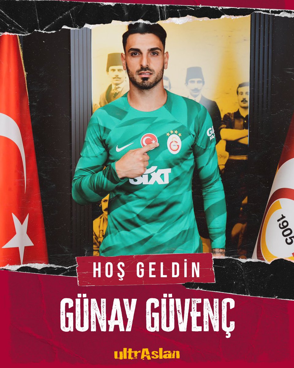 ✍🏻 GALATASARAYIMIZA HOŞ GELDİN GÜNAY GÜVENÇ! 🦁 #ultrAslanUNI
