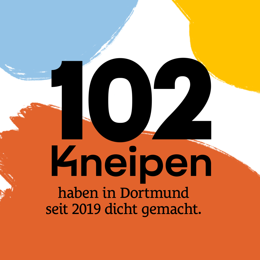 Das entspricht jedem vierten Betrieb dieser Art. Kneipen sind wichtige Begegnungsstätten. Das niedrigschwellige Beieinandersein sorgt für eine Art der sozialen Beziehungen, die uns im Alltag Halt geben.

#soticktdasruhrgebiet #checkpott @BrostStiftung