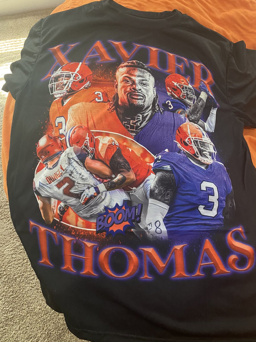 Early Bday gift to myself and I have to say it’s 🔥. Let’s gooo @atxlete let’s gooo, wooo, let’s go Tigers 🐅 @ClemsonFB