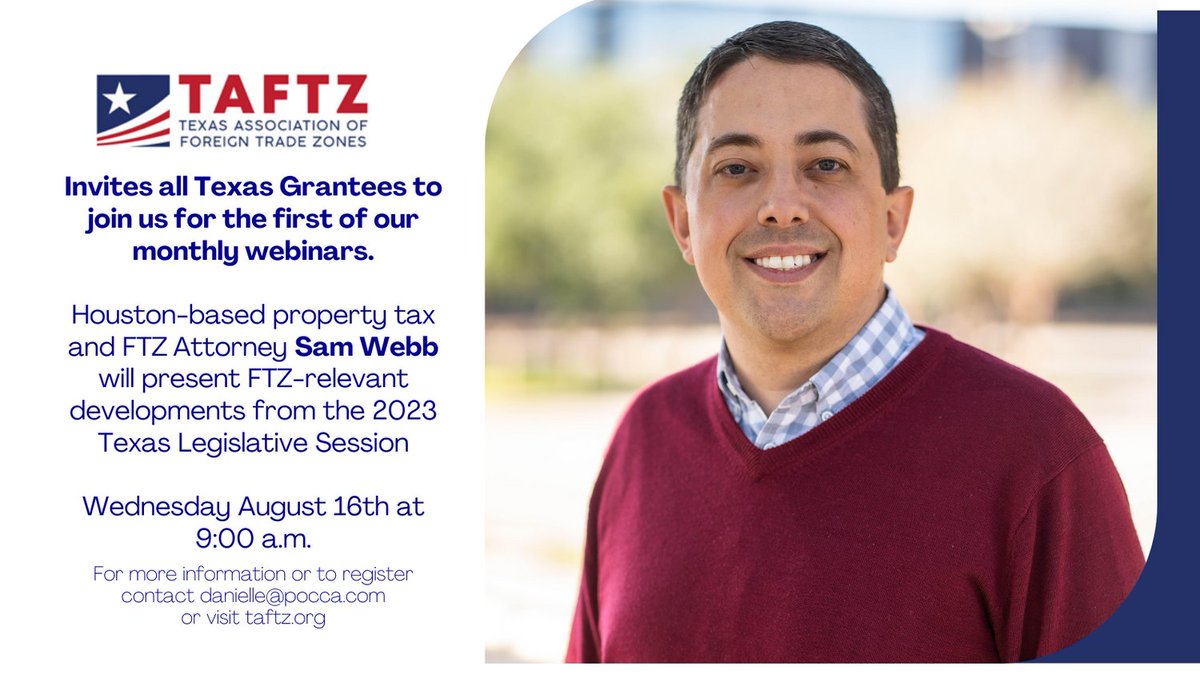 theTAFTZ's tweet photo. 📣 Attention Texas Grantees!! Save the date for the first in #TAFTZ's quarterly webinar series! https://t.co/DeVQm5kswp