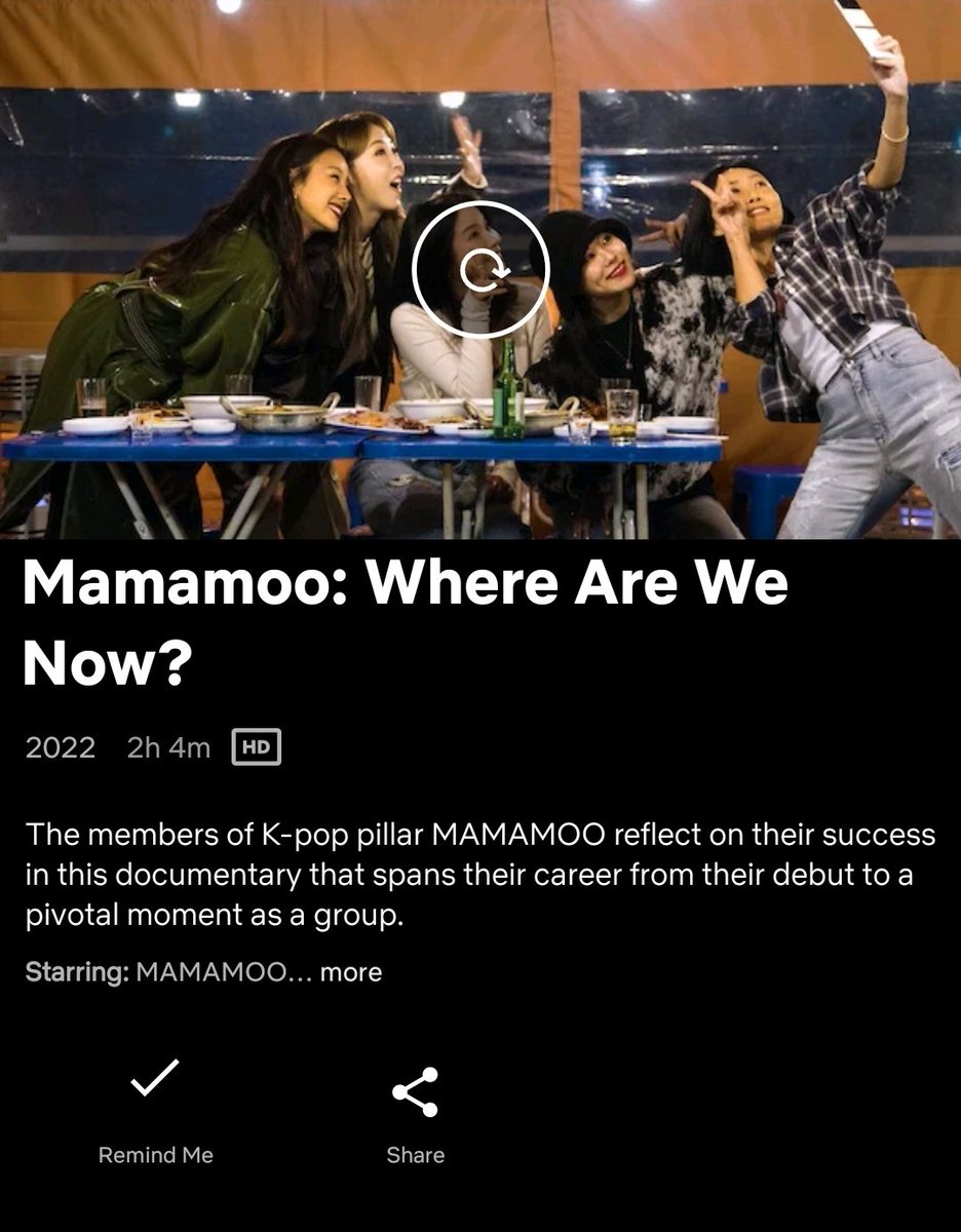 mc_ddakk's tweet photo. AAAAAAAAAAAAA MAMAMOO DOCU ON NETFLIX SOOOOOOOOOOOON https://t.co/7ueJ0oCCCh