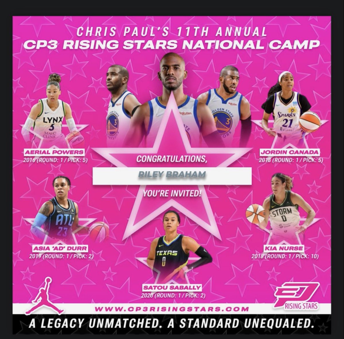 Thank you <a href="/CP3BBallAcademy/">CP3BasketballAcademy</a> and <a href="/CP3/">Chris Paul</a> for inviting me to the Rising Stars National Camp!
