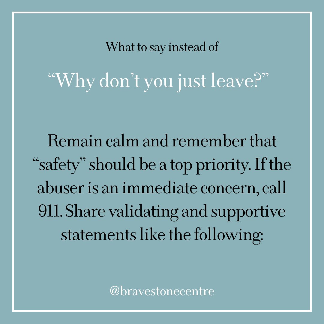 BravestoneC's tweet photo. Domestic violence is a significant problem in our society, but often friends and family view it as a personal issue. This perspective might lead to uninformed opinions that harm survivors of domestic violence. 
Swipe to learn why.
https://t.co/wJRRHoQNfw
#domesticviolence https://t.co/p0pflsLbUh