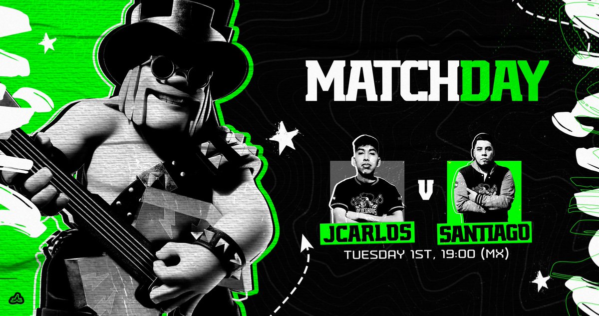 🟢Martes de Bexha Cup  💥🔥
⏳6pm &amp; 7pm🇲🇽
⚪️<a href="/ElTanoNeri/">El Tano</a>🇦🇷🆚<a href="/flavio_titan/">Flavio Titan</a>🇧🇷
⚔️Duelo de Renegados☠️👇🏽
⚪️<a href="/___JCARLOS___/">JCARLOS</a> 🆚 <a href="/Tiago_0029/">Santiago</a>
🟢Cámaras on 🎥
⚔️4 Semana de enfrentamientos 🔥
⚪️Les Recuerdo que solo habrá stream en 👇🏽
🟣twitch.tv/andreas_bexha &amp;
🔴 youtube.com/@andreasbexha22