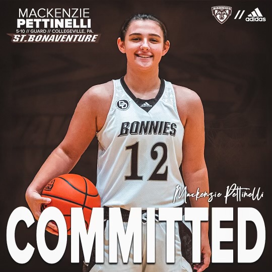 Mackenzie Pettinelli (@macpettinelli) on Twitter photo I am excited to announce I will be continuing my academic and athletic career at St. Bonaventure Univ. Thank you to my family, friends and coaches who helped me get here! Go Bonnies🤎<a href="/BonniesWBB/">Bonnies Women's Basketball</a> <a href="/CoachCrowley/">Jim Crowley</a> <a href="/KelcieRombach/">Kelcie Rombach</a> <a href="/CoachswaggyT/">Tiara Johnson</a> <a href="/CometsBallers/">Comets Basketball</a> <a href="/GbbFord/">Spring-Ford Girls Basketball</a> <a href="/dougwestbball/">Doug West</a> I am excited to announce I will be continuing my academic and athletic career at St. Bonaventure Univ. Thank you to my family, friends and coaches who helped me get here! Go Bonnies🤎<a href="/BonniesWBB/">Bonnies Women's Basketball</a> <a href="/CoachCrowley/">Jim Crowley</a> <a href="/KelcieRombach/">Kelcie Rombach</a> <a href="/CoachswaggyT/">Tiara Johnson</a> <a href="/CometsBallers/">Comets Basketball</a> <a href="/GbbFord/">Spring-Ford Girls Basketball</a> <a href="/dougwestbball/">Doug West</a>