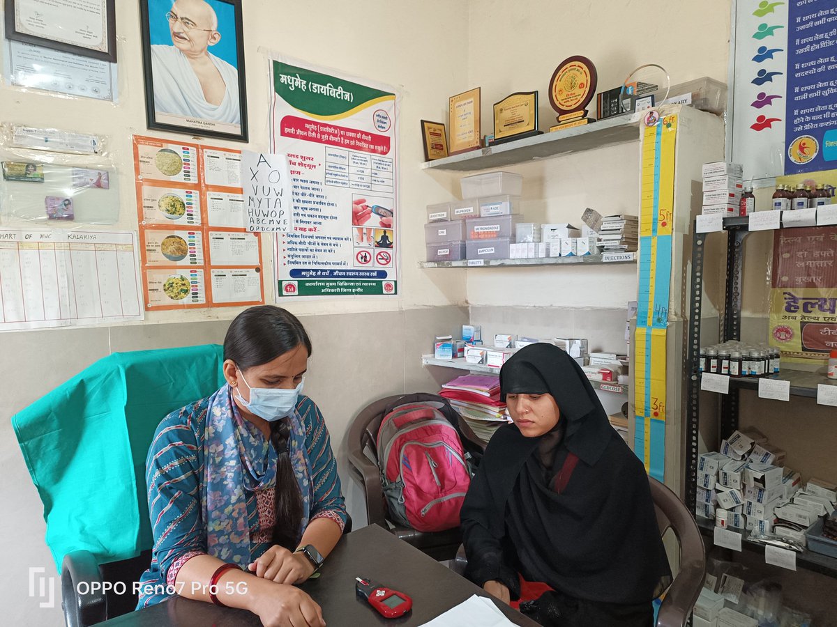 SoniDangi4's tweet photo. #Vhnd #ANCservices #Eyecheckup #immunization session organization at hwc Kalaria here are some glimpse of today's activity @ABHWC_MP @DrPRChoudhary @AyushmanHWCs @IndoreCollector @MoHFW_INDIA @USAID_NISHTHA https://t.co/6b0rbhqOp1
