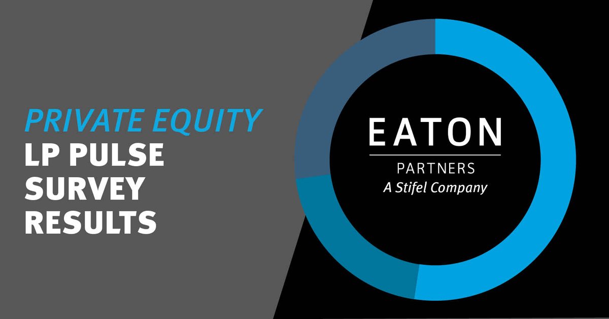 New <a href="/Stifel/">Stifel</a> and Eaton Partners survey finds institutional investors planning no dramatic near-term changes to private equity allocations despite perceived headwinds. Read full survey results here: globenewswire.com/news-release/2…