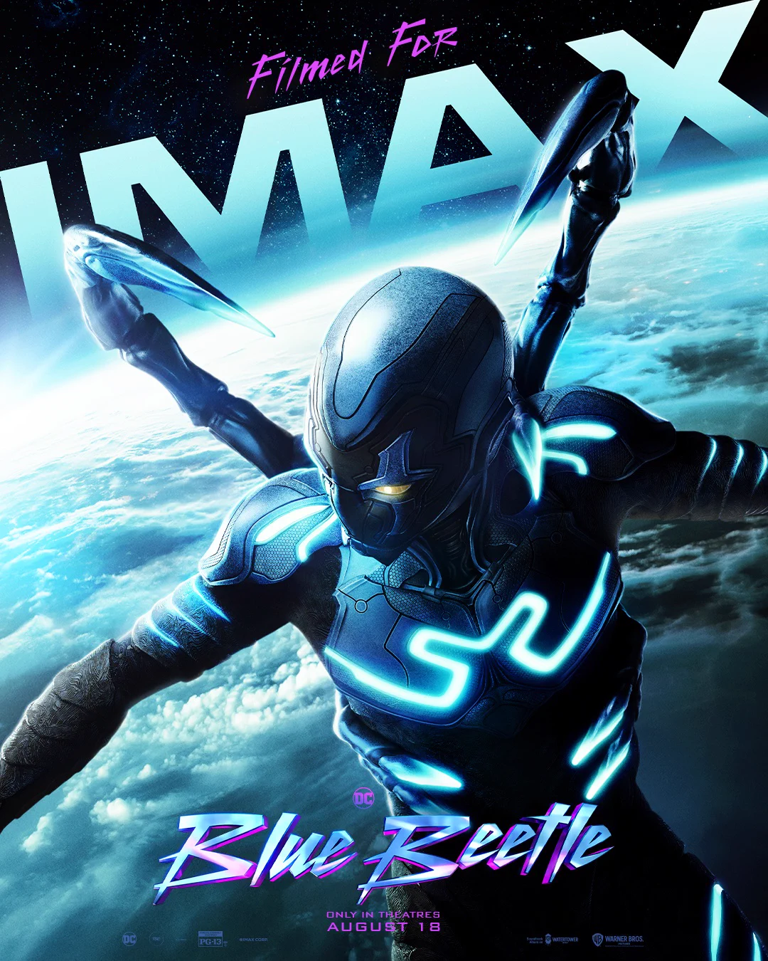 Blue Beetle IMAX poster 